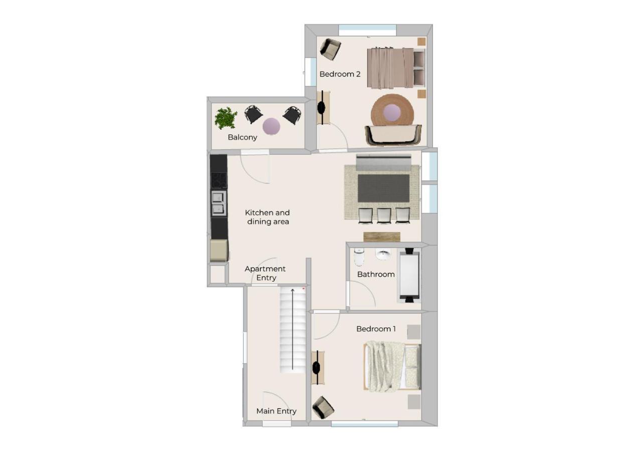 Apartment Suedwind - Beautiful Premium Apartment With 2 Bedrooms Near Rhine Falls & Zurich Airport In Klettgau Weisweil  Exteriör bild